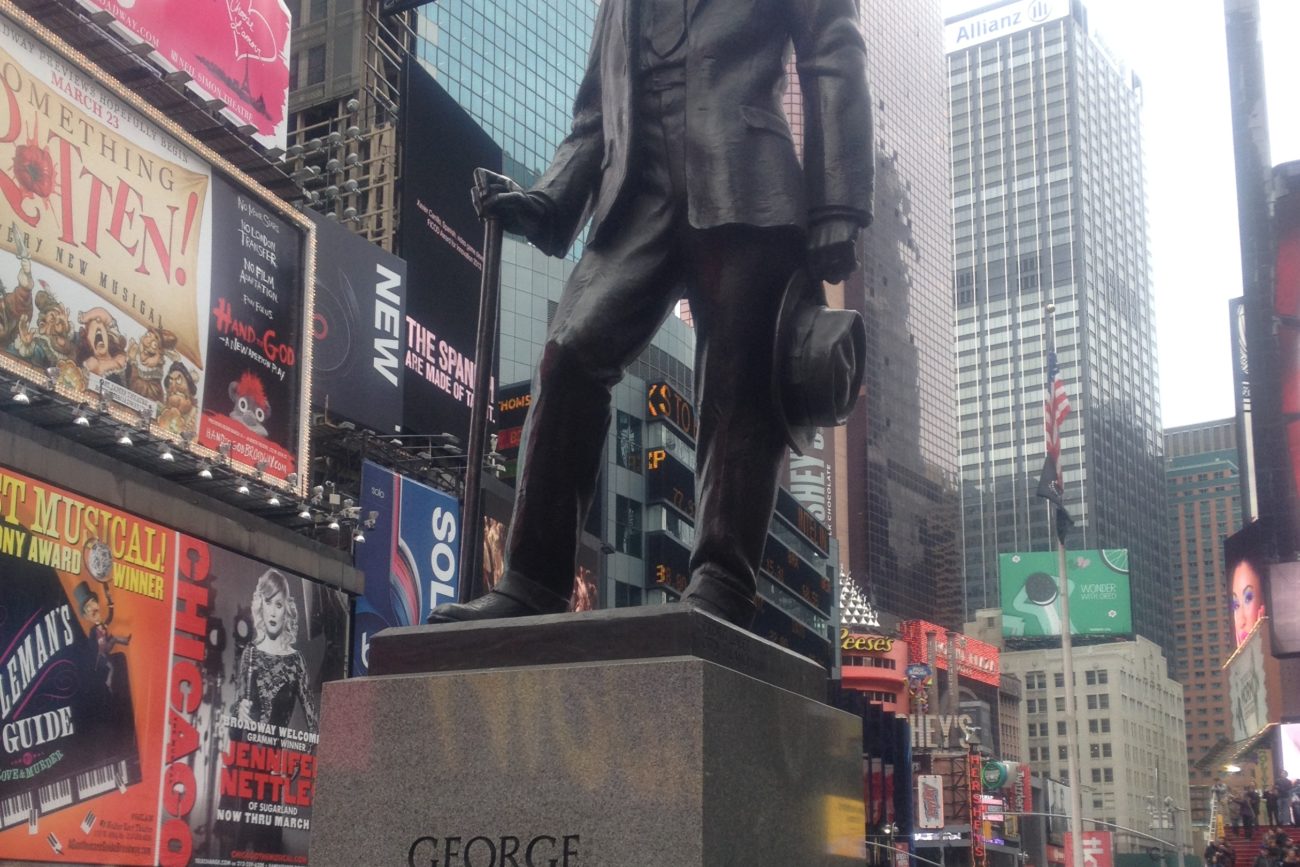 Broadway legend George M Cohan